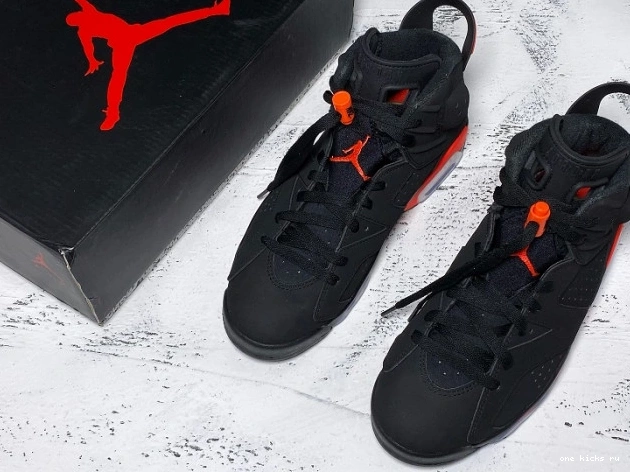 Rep Onekick Infrared Air Black 384664-060 OG Retro Jordan 6 0529